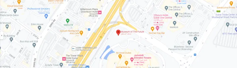 Museum-of-The-Future-Offline-Google-map